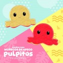 Plantillas para sublimar muñecos de apego Pack 02 - Pulpitos reversibles Vol. 1