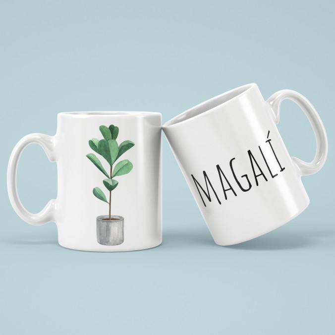 Diseños de plantas para sublimar tazas por Lomas Sublimado