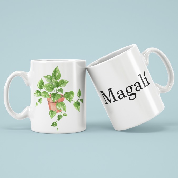 Diseños de plantas para sublimar tazas por Lomas Sublimado