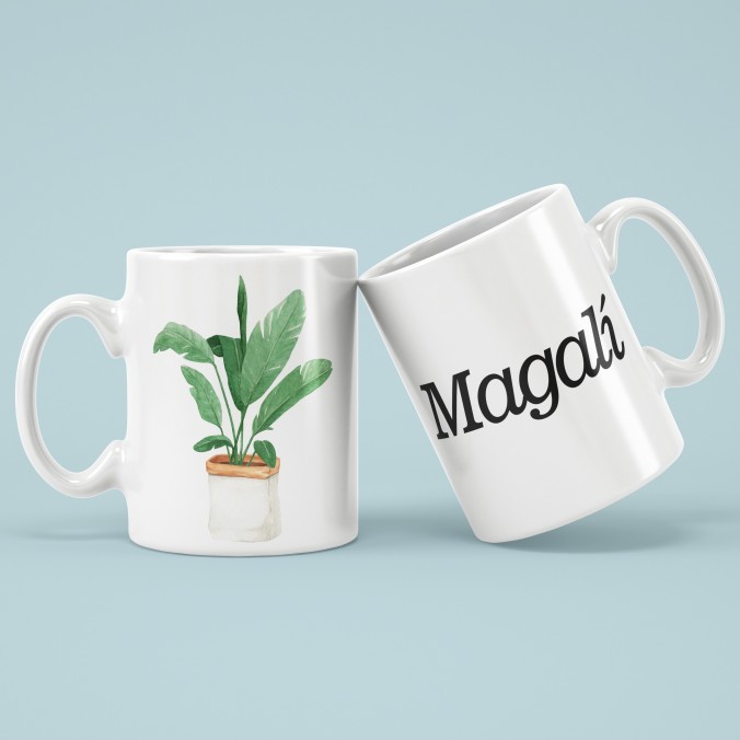 Diseños de plantas para sublimar tazas por Lomas Sublimado