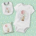 Plantillas para sublimar set de bebés con animalitos tiernos diseñado por Lomas Sublimado