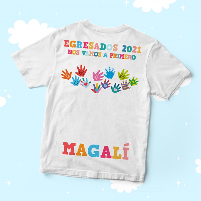 Plantillas para sublimar Remeras Pack 128 - Egresados Vol. 1 diseñado por Lomas Sublimado