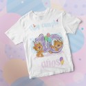 Plantillas para sublimar Bodys y remeras infantiles Pack 25 - Hoy cumplo diseñado por Lomas Sublimado