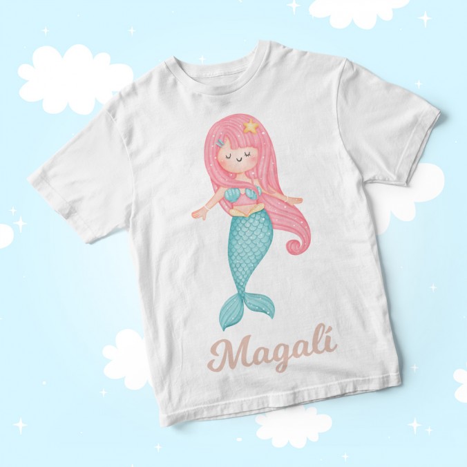 Plantillas para sublimar Remeras Pack 167 - Sirenas diseñado por Lomas Sublimado