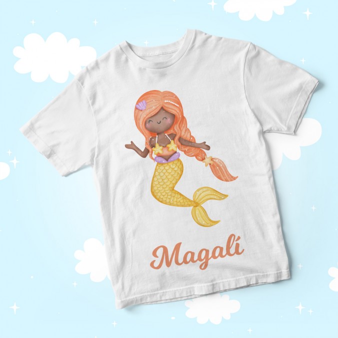 Plantillas para sublimar Remeras Pack 167 - Sirenas diseñado por Lomas Sublimado