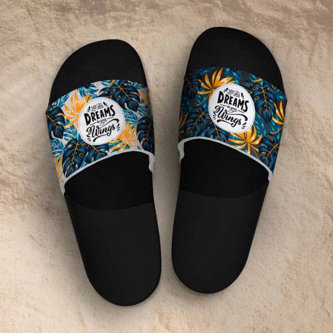 Plantillas para sublimar Ojotas con faja Pack 02 - Diseños tropicales diseñado por Lomas Sublimado