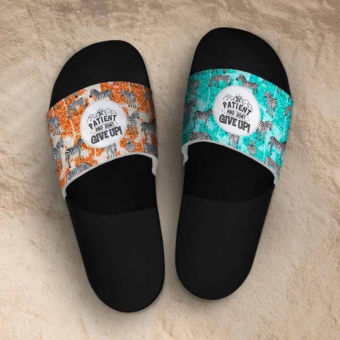 Plantillas para sublimar Ojotas con faja Pack 02 - Diseños tropicales diseñado por Lomas Sublimado