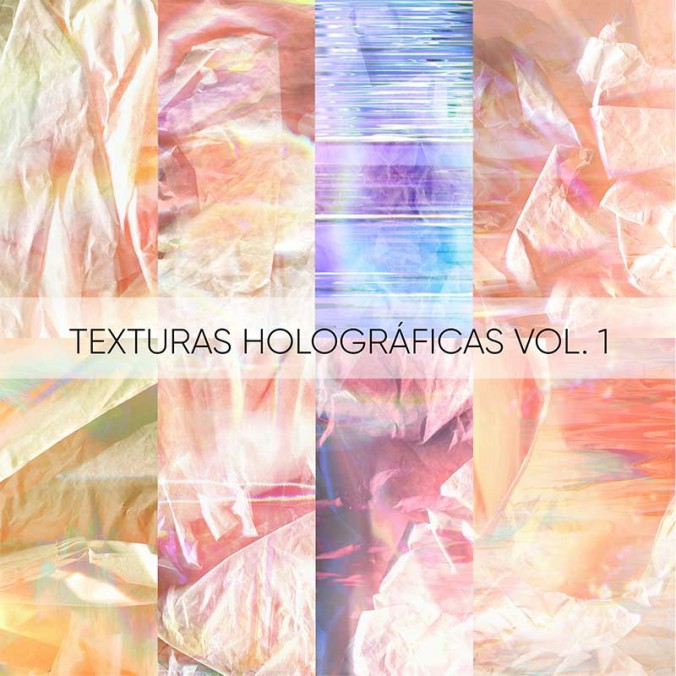 Texturas holográficas Vol. 1 diseñadas por Lomas Sublimado