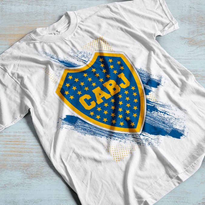 Diseños para sublimar Remeras Pack 203 - Fútbol argentino Vol. 1 - Boca Juniors